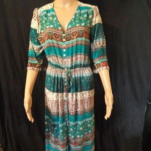 Sweet cotton maxi dress